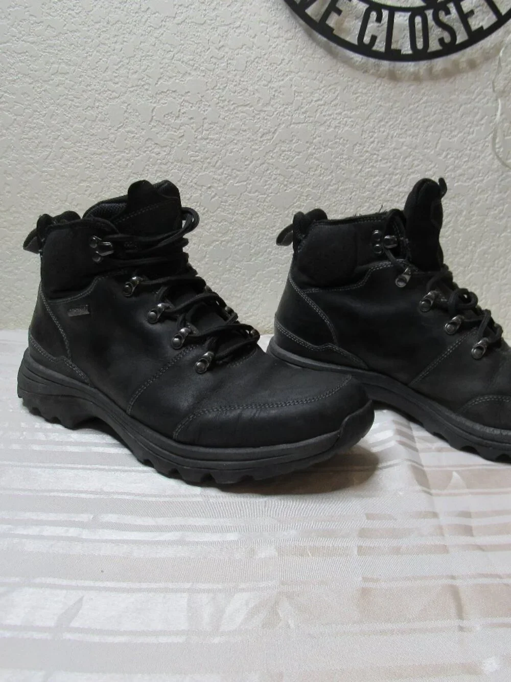 Rockport Hydro-Shield Waterproof Men's Ankle Boots Size 9 Goth Streetwear Y2K